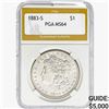 Image 1 : 1883-S Morgan Silver Dollar PGA MS64