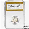 Image 1 : 1931-S Mercury Silver Dime PGA MS65+ FSB