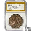 Image 1 : 1881-S Morgan Silver Dollar PGA MS66+ Monster