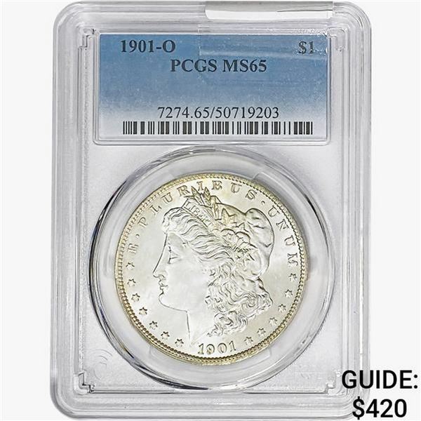 1901-O Morgan Silver Dollar PCGS MS65