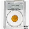 Image 1 : 1891 Indian Head Cent PCGS MS64 RB