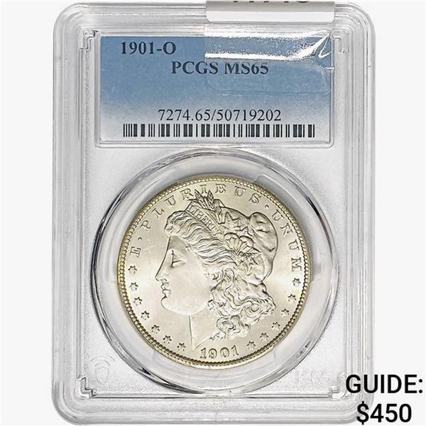 1901-O Morgan Silver Dollar PCGS MS65