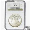 Image 1 : 1882-CC Morgan Silver Dollar NGC MS64