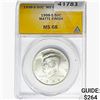 Image 1 : 1998-S Kennedy Half Dollar ANACS MS68 Matte
