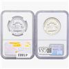 Image 2 : [2]1963 & 1963-D Franklin Half Dollar NGC MS/PF