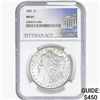 Image 1 : 1887 Morgan Silver Dollar NGC MS65
