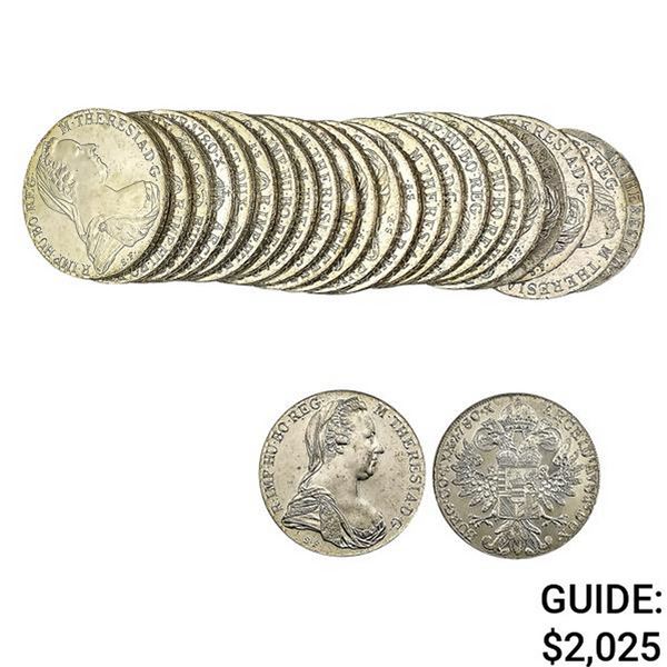 [25] 1780 .75oz  Silver Austria Thaler Roll