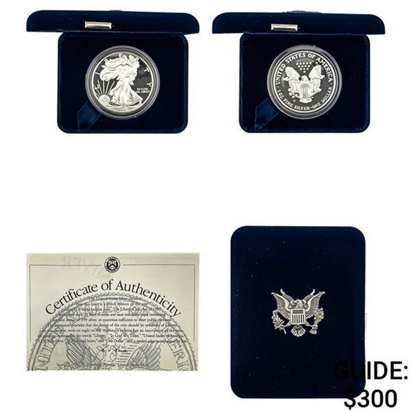 2001-W Silver Eagle  PF U.S. Mint