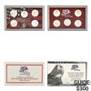 Image 1 : 2008 U.S. Mint 50 State Silver Quarters Proof Set