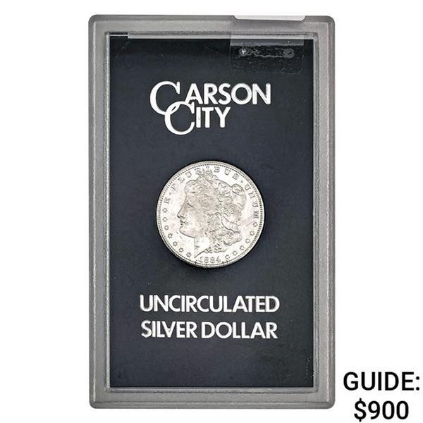 1884-CC Morgan Silver Dollar GSA