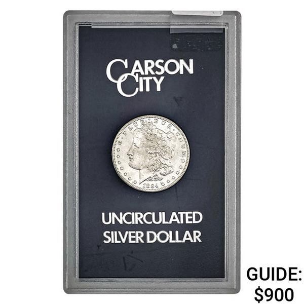 1884-CC Morgan Silver Dollar GSA