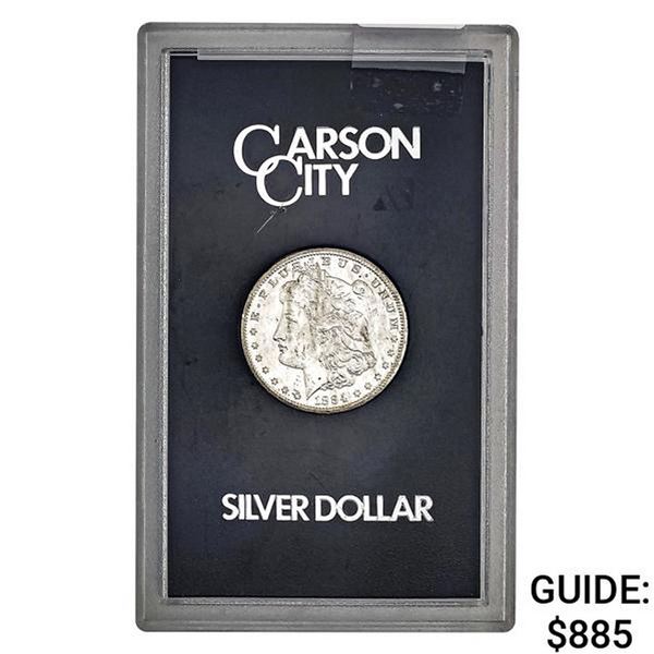 1884-CC Morgan Silver Dollar GSA