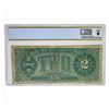 Image 2 : 1890 $2 SHERIDAN ORNATE TREASURY NOTE PCGS F-12