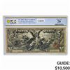 Image 1 : 1896 $5 EDUCATIONAL SILVER CERT. PCGS VF-20