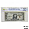 Image 1 : 1935-A $1 HAWAII SILVER CERTIFICATE PCGS UNC-64