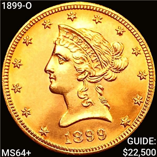 1899-O $10 Gold Eagle CHOICE BU+