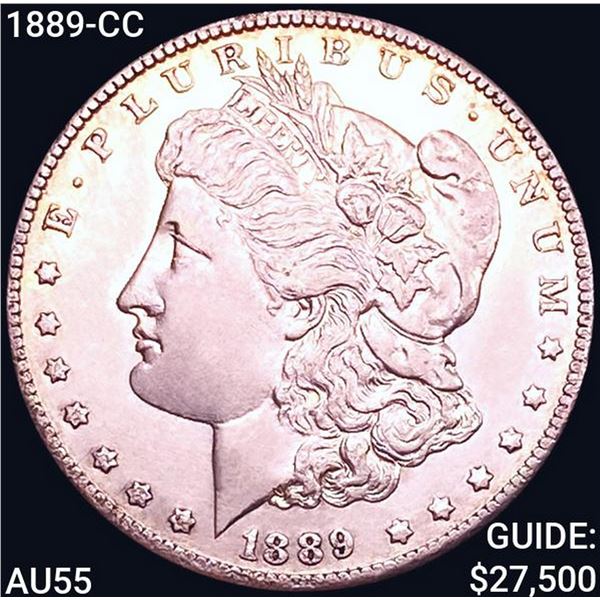 1889-CC Morgan Silver Dollar HIGH GRADE