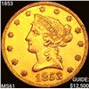 Image 1 : 1853 $10 Gold Eagle UNCIRCULATED