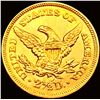 Image 2 : 1857-O $2.50 Gold Quarter Eagle CHOICE BU