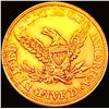 Image 2 : 1861 $5 Gold Half Eagle UNCIRCULATED