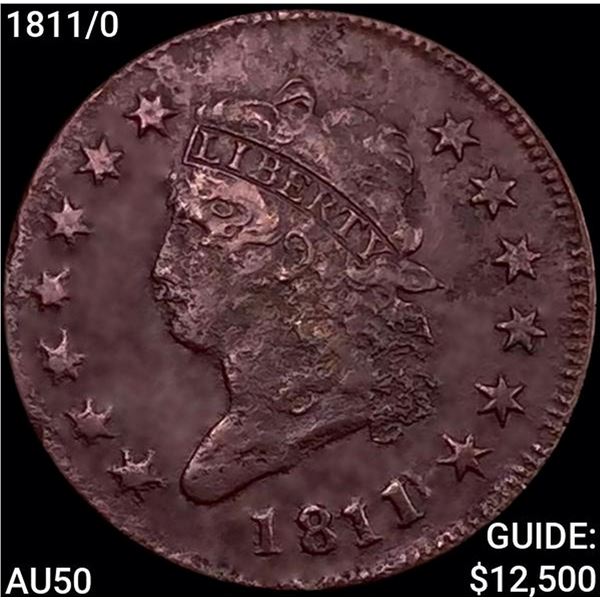 1811/0 Classic Head Large Cent CLOSELY UNCIRCULATED