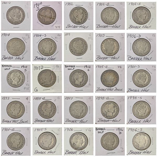 [25] 1898-1912 Barber Half Dollar