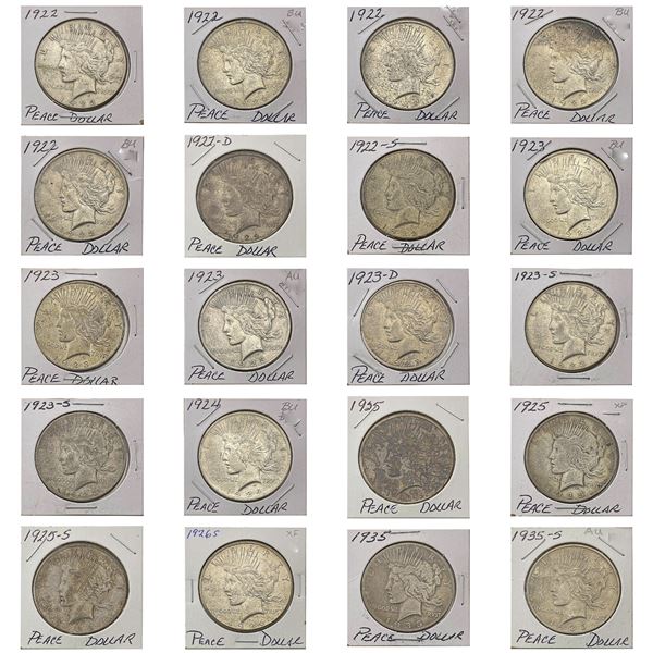 [20] 1922-1935 Silver Peace Dollar