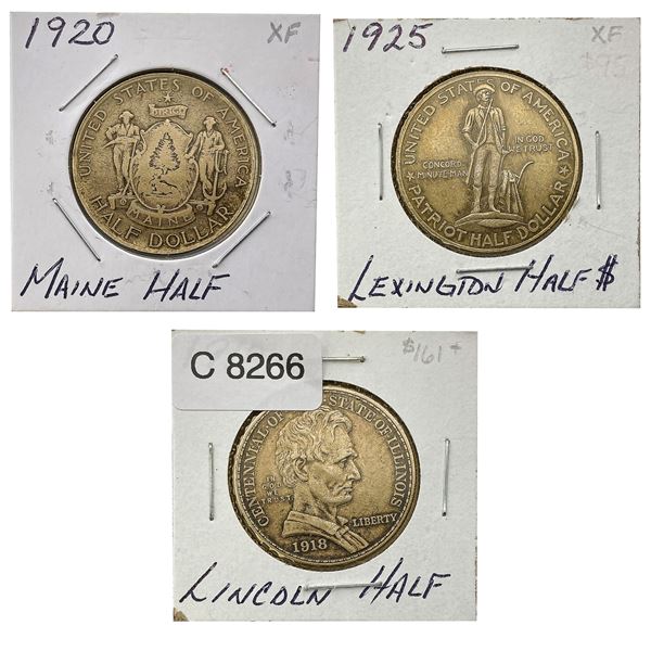 [3] 1918-1925 Commemorative Half Dollars