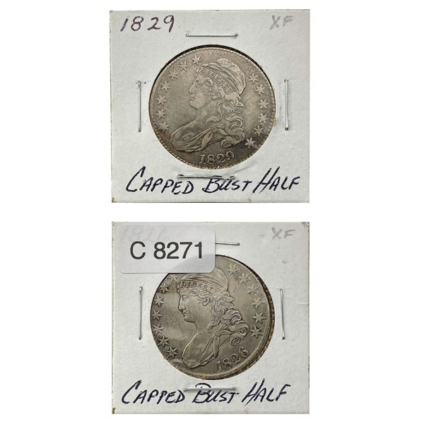 [2] 1826-1829 Capped Bust Half Dollar