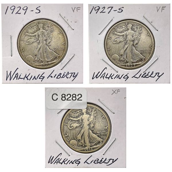 [3] 1916-1929 Walking Liberty Half Dollar