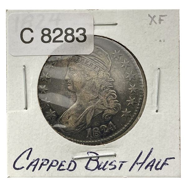 1824 Capped Bust Half Dollar