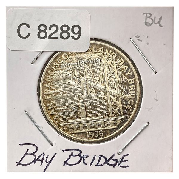 1936-S Bay Bridge Half Dollar