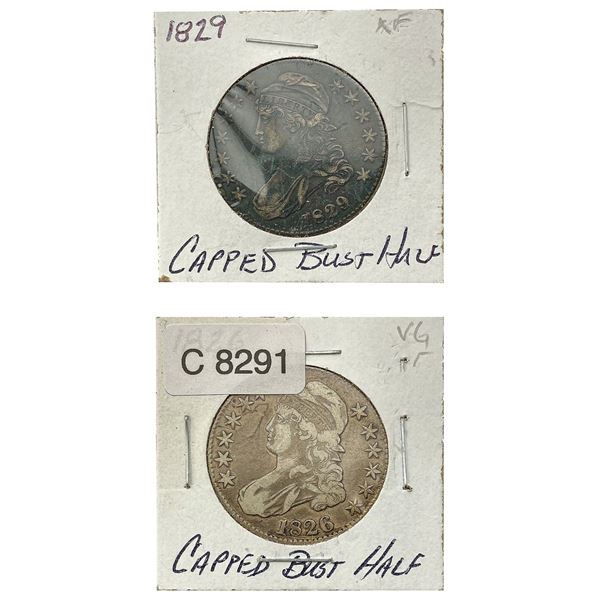 [2] 1826-1829 Capped Bust Half Dollar