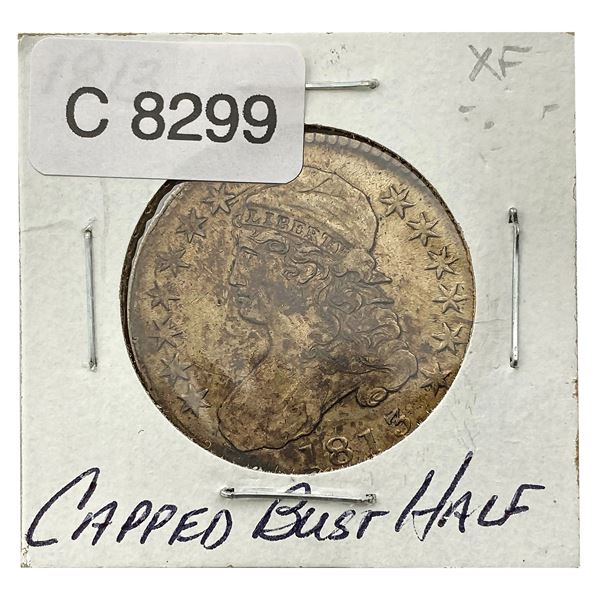 1813 Capped Bust Half Dollar
