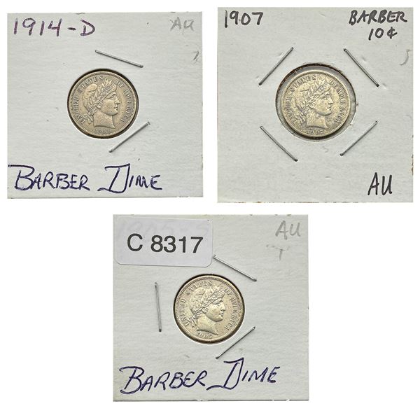 [3]1905-1914 Barber Dime