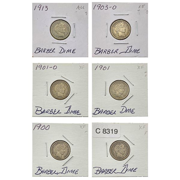 [6]1898-1913 Barber Dime