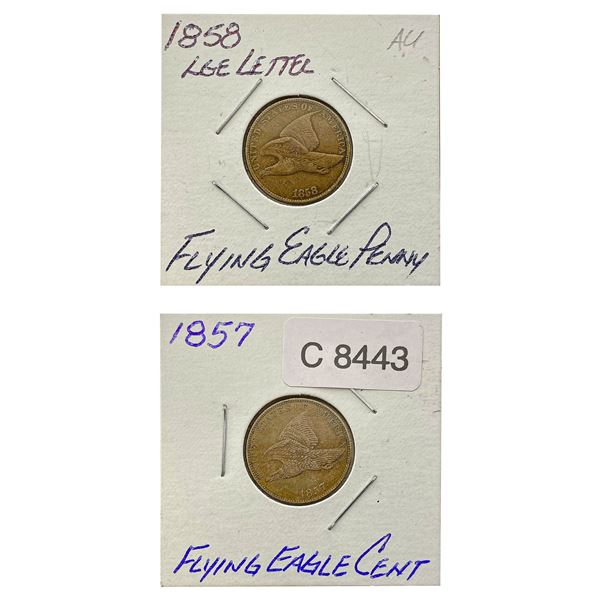 [2]1858-1857 Flying Eagle Cent