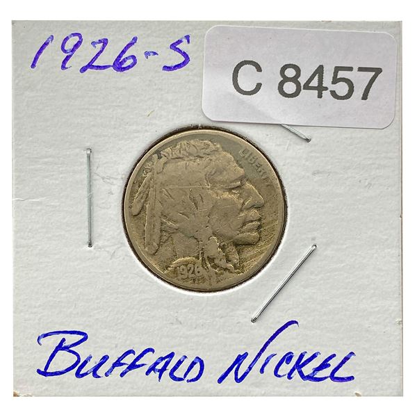 1926-S Buffalo Nickel