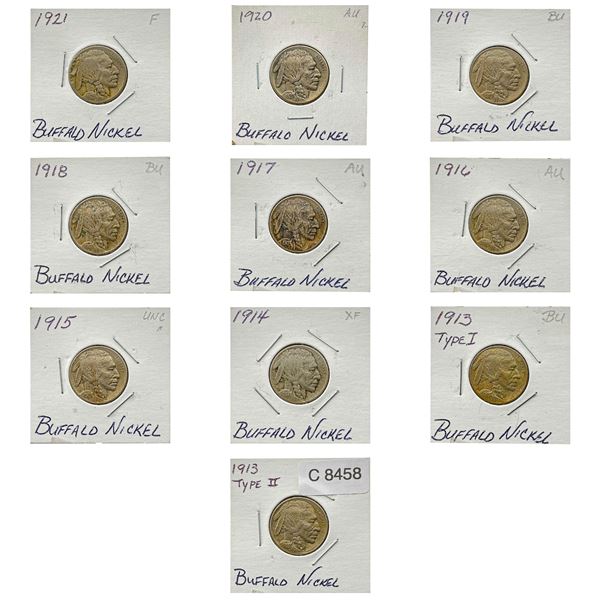 [10]1913-1921 Buffalo Nickel