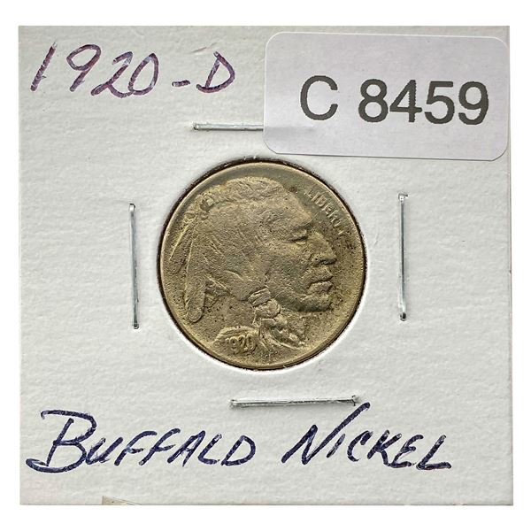 1920-D Buffalo Nickel