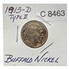 1913-D Type 2 Buffalo Nickel