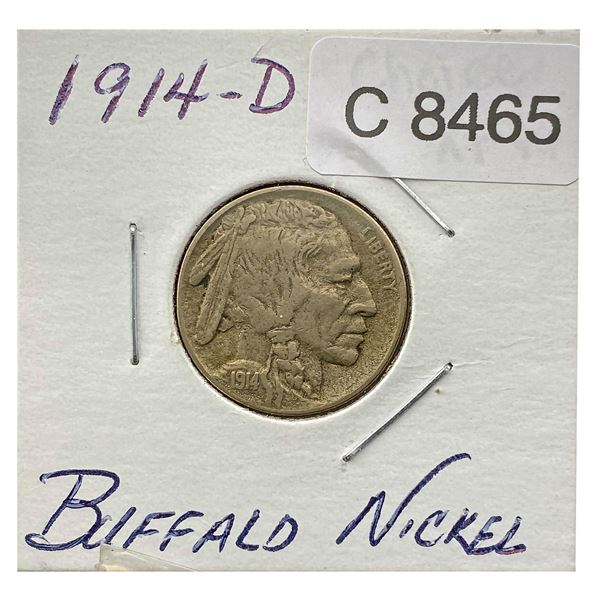 1914-D Buffalo Nickel