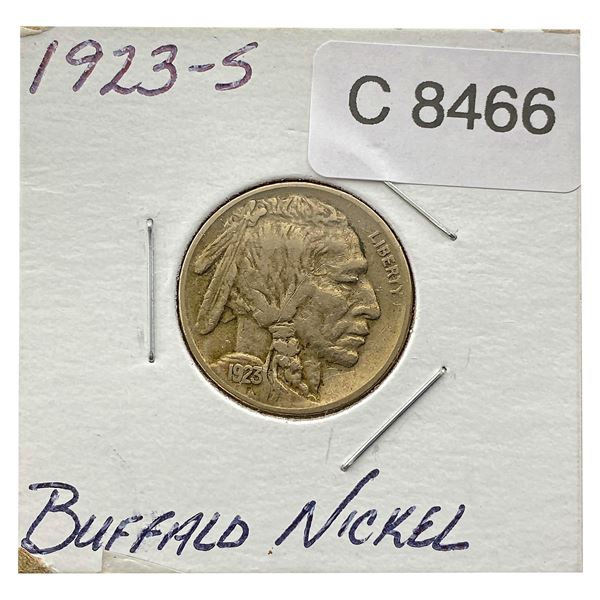 1923-S Buffalo Nickel
