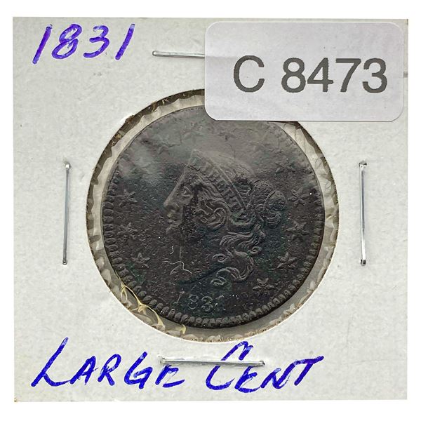 1831 Coronet Head Large Cent