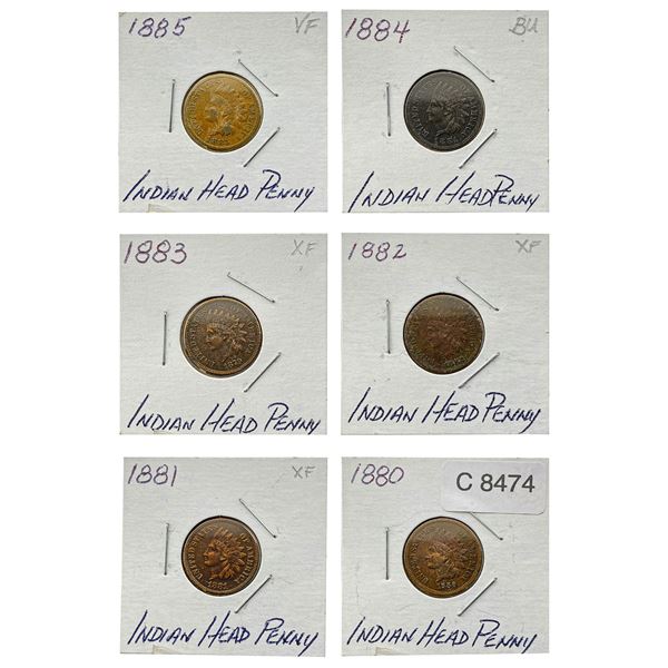 [6]1880-1885 Indian Head Cent