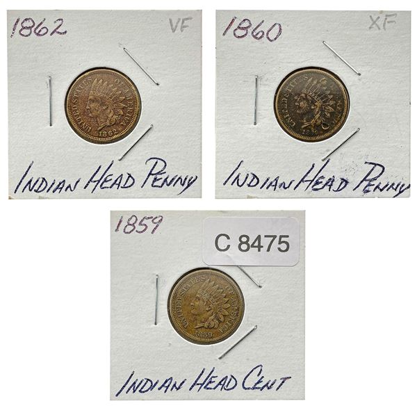 [3]1859-1862 Indian Head Cent