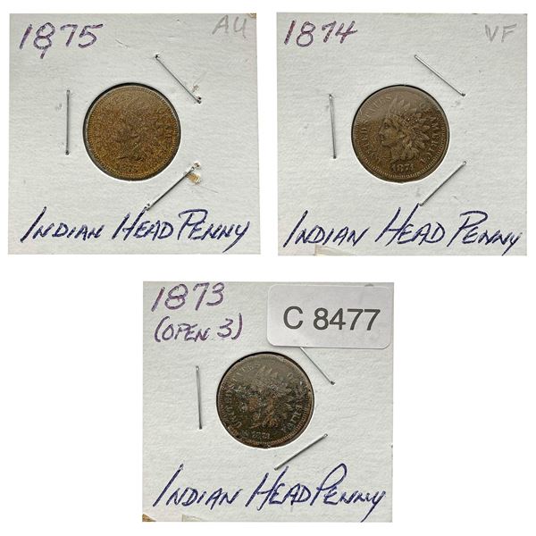 [3]1873-1875 Indian Head Cent