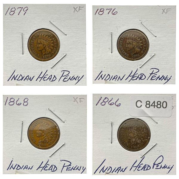 [4]1866-1879 Indian Head Cent