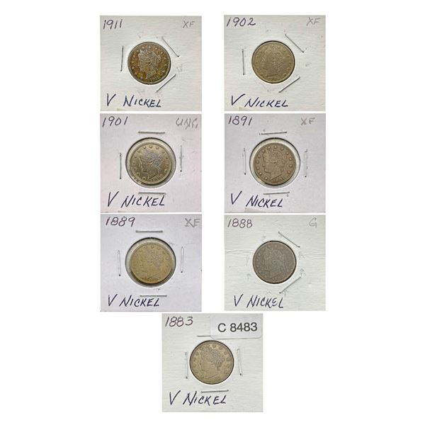 [7]1883-1911 Liberty Victory Nickel