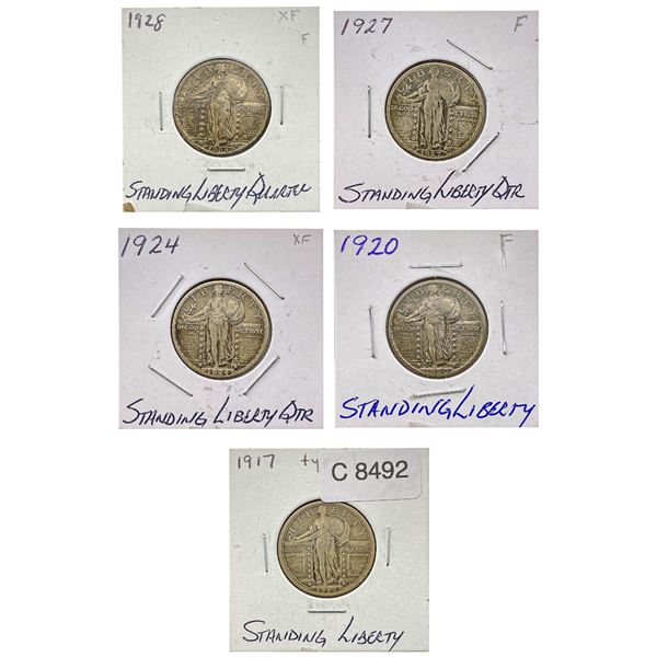 [5]1917-1928 Standing Liberty Quarter